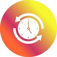 Run Time Vector Icon