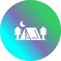Tent Vector Icon