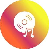 Music CD Vector Icon