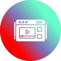 Video Vector Icon