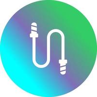 Jumping Rope Vector Icon