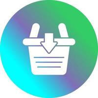 Add To Basket Vector Icon