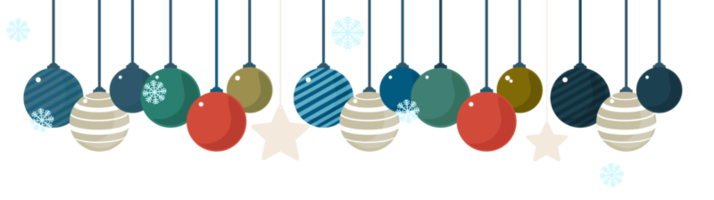 navidad ornamento decoracion chuchería bola vector png