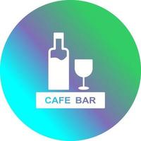 icono de vector de café de bebidas únicas