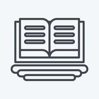 Icon Education For All. related to Education symbol. line style. simple design editable. simple illustration vector
