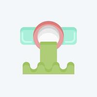 Icon Sewer. related to Environment symbol. flat style. simple illustration. conservation. earth. clean vector
