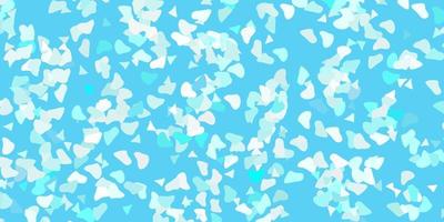 Light blue vector pattern with abstract shapes.