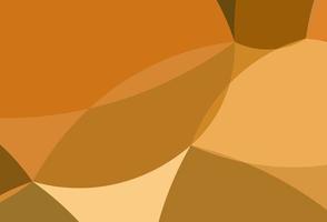 Dark Orange vector pattern with bent ribbons.