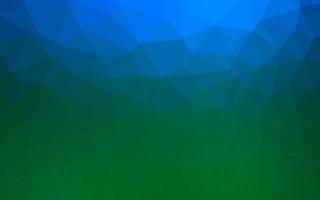 patrón de mosaico abstracto vector azul oscuro, verde.