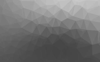 Light Silver, Gray vector polygon abstract backdrop.