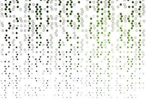 Light Green vector texture with disks.