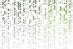 Light Green vector texture with disks.