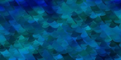 Light BLUE vector background with rectangles.
