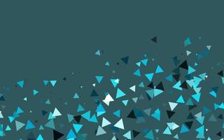 Light BLUE vector texture in triangular style.