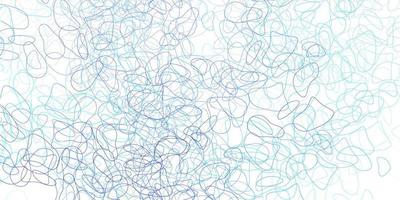 Light blue vector pattern with abstract shapes.