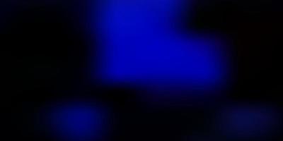 Dark blue vector gradient blur backdrop.