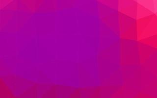 Light Purple, Pink vector shining triangular background.