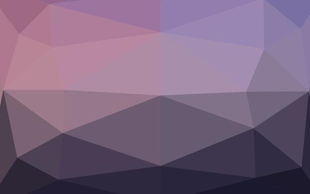 Dark Pink vector triangle mosaic template.
