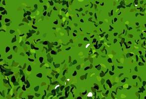 Light Green, Yellow vector template with memphis shapes.