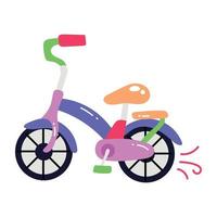 Trendy Bicycle Concepts vector
