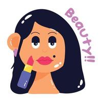 Trendy Beauty Concepts vector