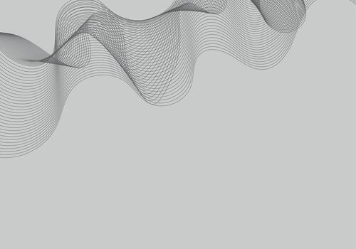 Fondo negro de semitono del círculo del vector abstracto. diseño de patrón de línea retro degradado. gráfico monocromático.