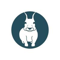 Rabbit vector icon illustration design