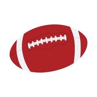 American football ball. vector