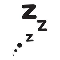 zzz sleep icon. vector