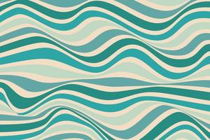 Groovy hippie 70s backgrounds with waves swirl twirl pattern vector