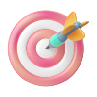 Target 3D Illustration Icon png