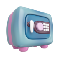 Mini Vault 3D Illustration Icon png