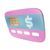 Credit Card 3D Illustration Icon