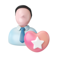 Loyalty 3D Illustration Icon