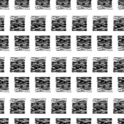 Seamless Pattern with hand drawn black scribble Smear. Abstract grunge texture. Vector illustration