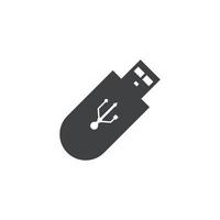 usb icon vector