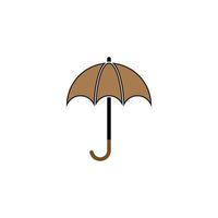 umbrella logo vector