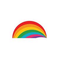 Rainbow logo vector