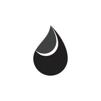 water drop icon vector