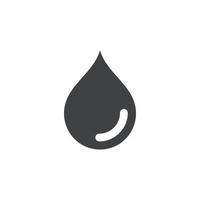 water drop icon vector