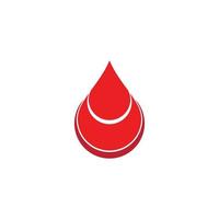 Blood ilustration logo vector