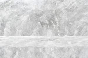concrete texture table product display template background with copy space. photo
