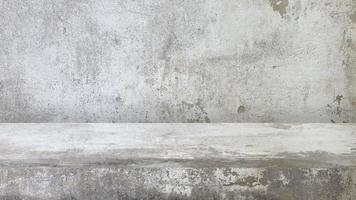 old concrete texture table product display template background with copy space. photo