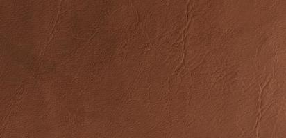 Panorama of brown leather of the sofa texture and background photo