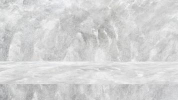 concrete texture table product display template background with copy space. photo
