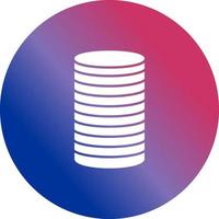 Stack of Coins Vector Icon