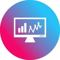 Online Stats Vector Icon