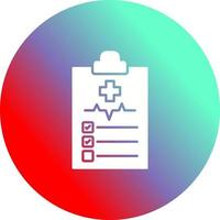 Medical History Vector Icon