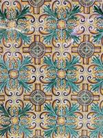 Tile pattern on the wall in Spain photo