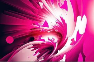 Diseño gráfico de fondo abstracto de tono de color magenta viva. foto